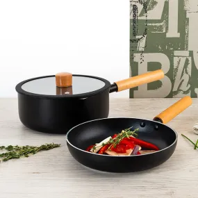 Frying Pan   Saucepan Set Quid Habitat Mixed (20 cm) (2 pcs)