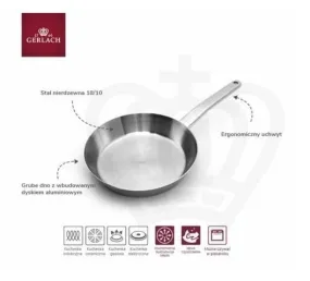 Gerlach. Prestige Frying Pan 28Cm Steel