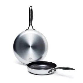 GreenPan Venice Pro Noir Frypan Set 2 Piece