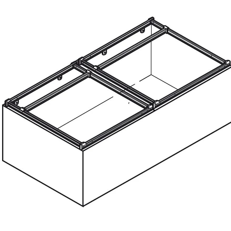 Hafele File Frame Kit Volante Desktop and File Frame Kits