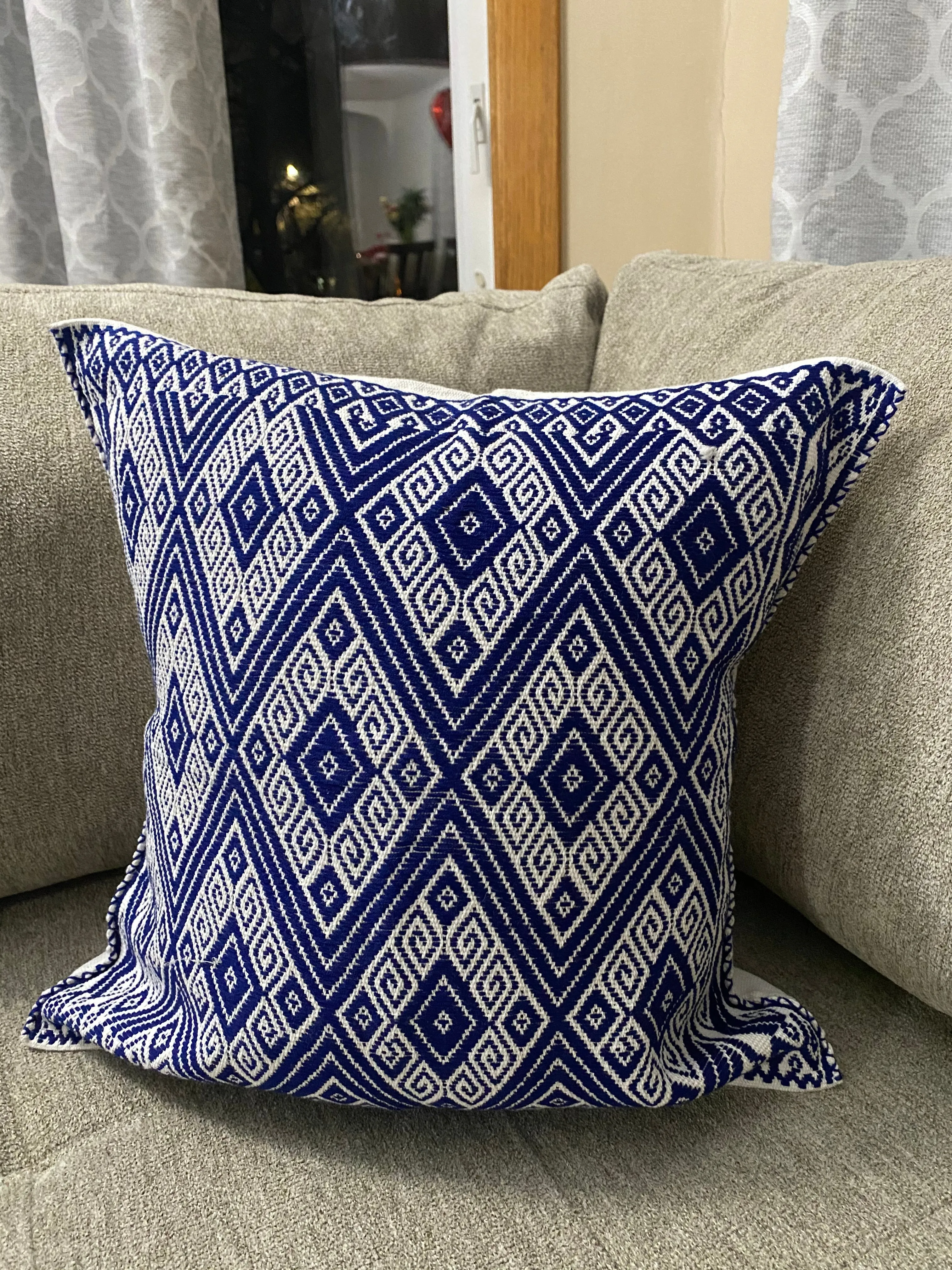 Handwoven "Larrainzar" Cotton Pillowcase