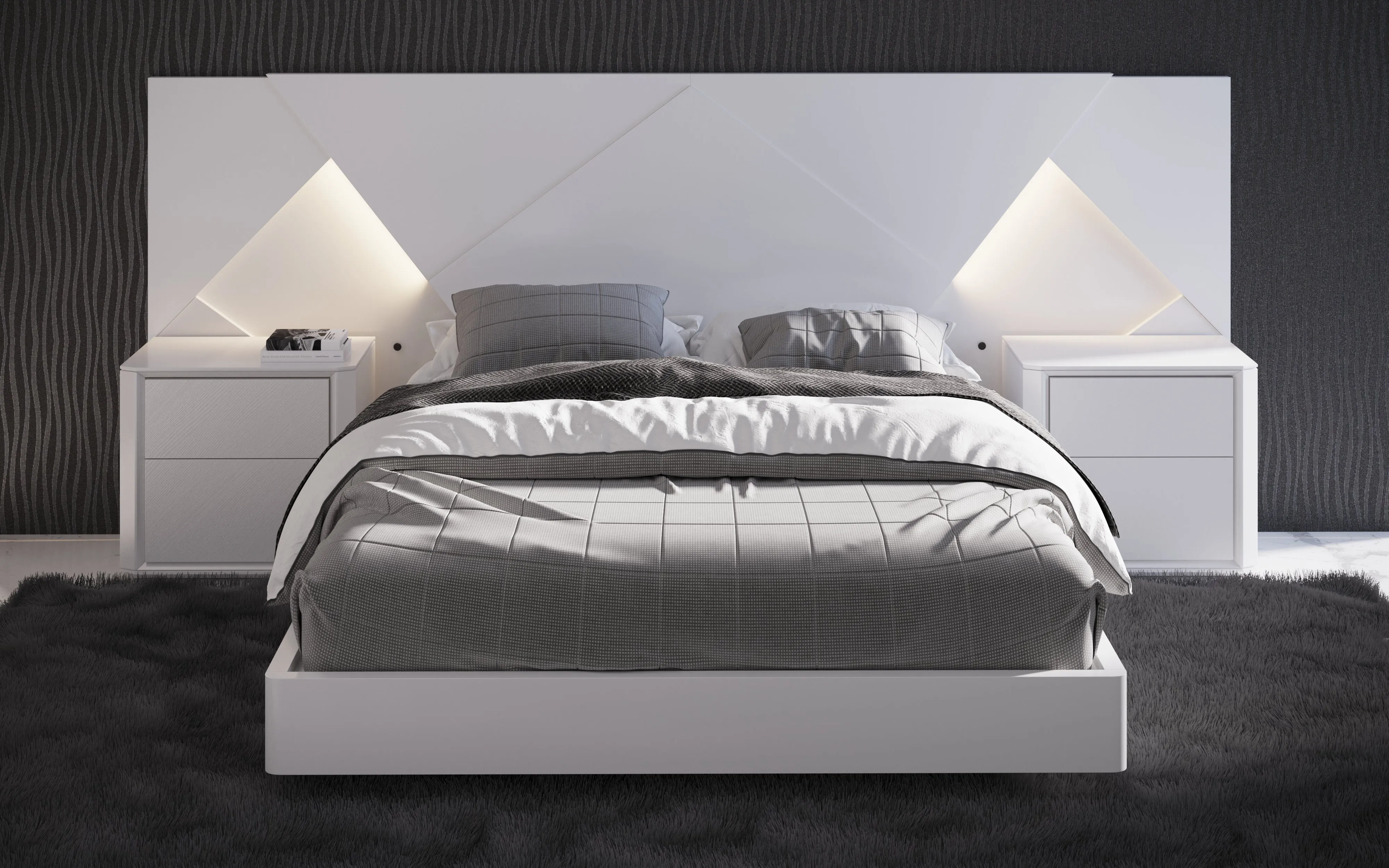 Heike White Premium Bedroom