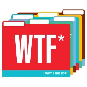 Honest Acronyms File Folders