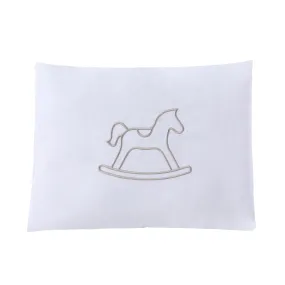 Horse Embroidered Pillowcase