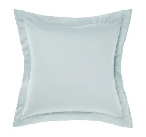 Hotel Augusta 500THC Cotton Sateen European Pillowcase Pale Blue