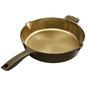 ILG8FE12DS - iLiving Seasoned Modern Heirloom Mirror Polished Cast Iron Skillet Pan 12" (2.7" Wall Height/3.7 L)