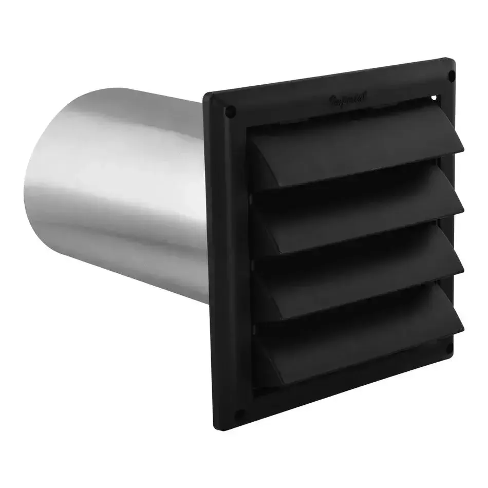 Imperial 4" Air Intake Hood Black