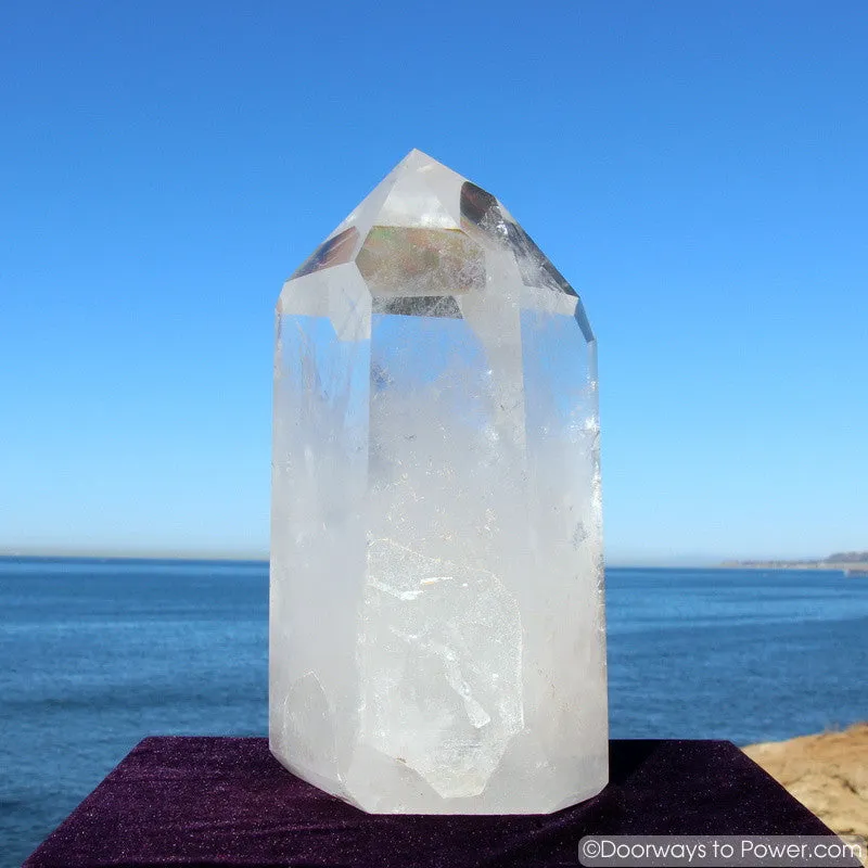 Impressive 12.5" John of God Quartz Crystal Altar Stone 25 lbs