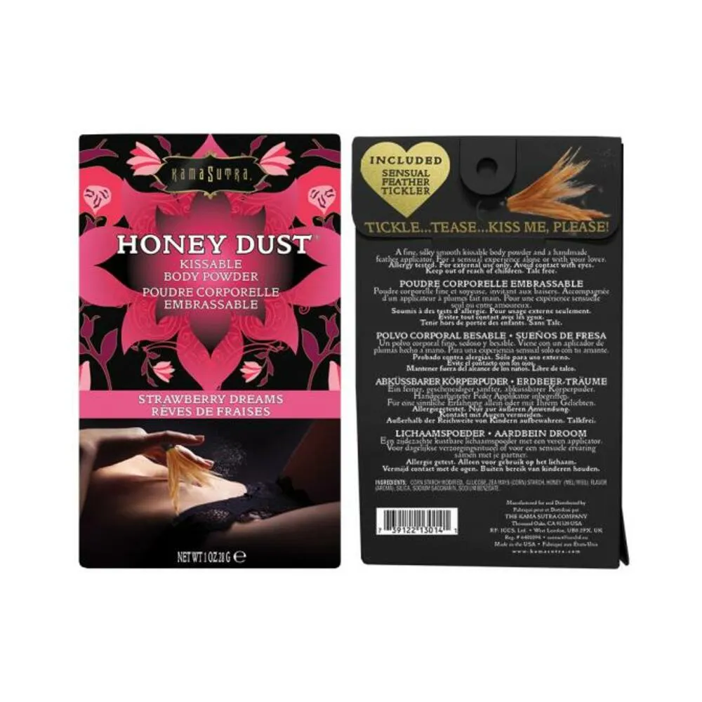 Kama Sutra Honey Dust Strawberry Dreams 1oz