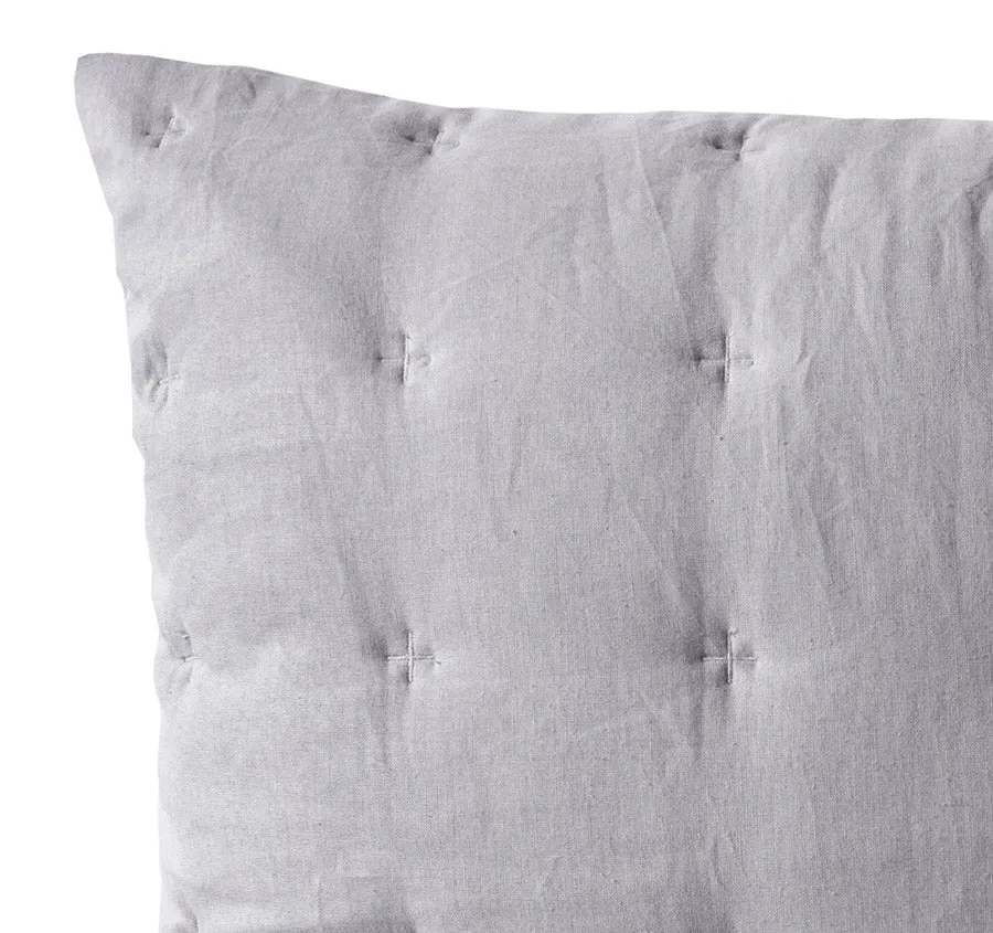 Langston European Pillowcase Silver