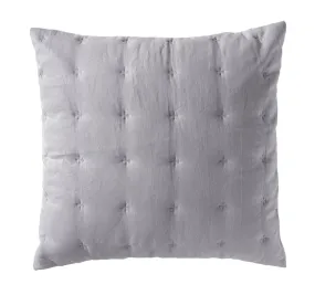 Langston European Pillowcase Silver