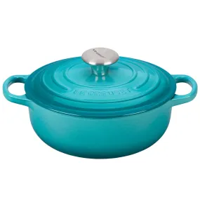 Le Creuset 3.5 qt. Signature Sauteuse - Caribbean