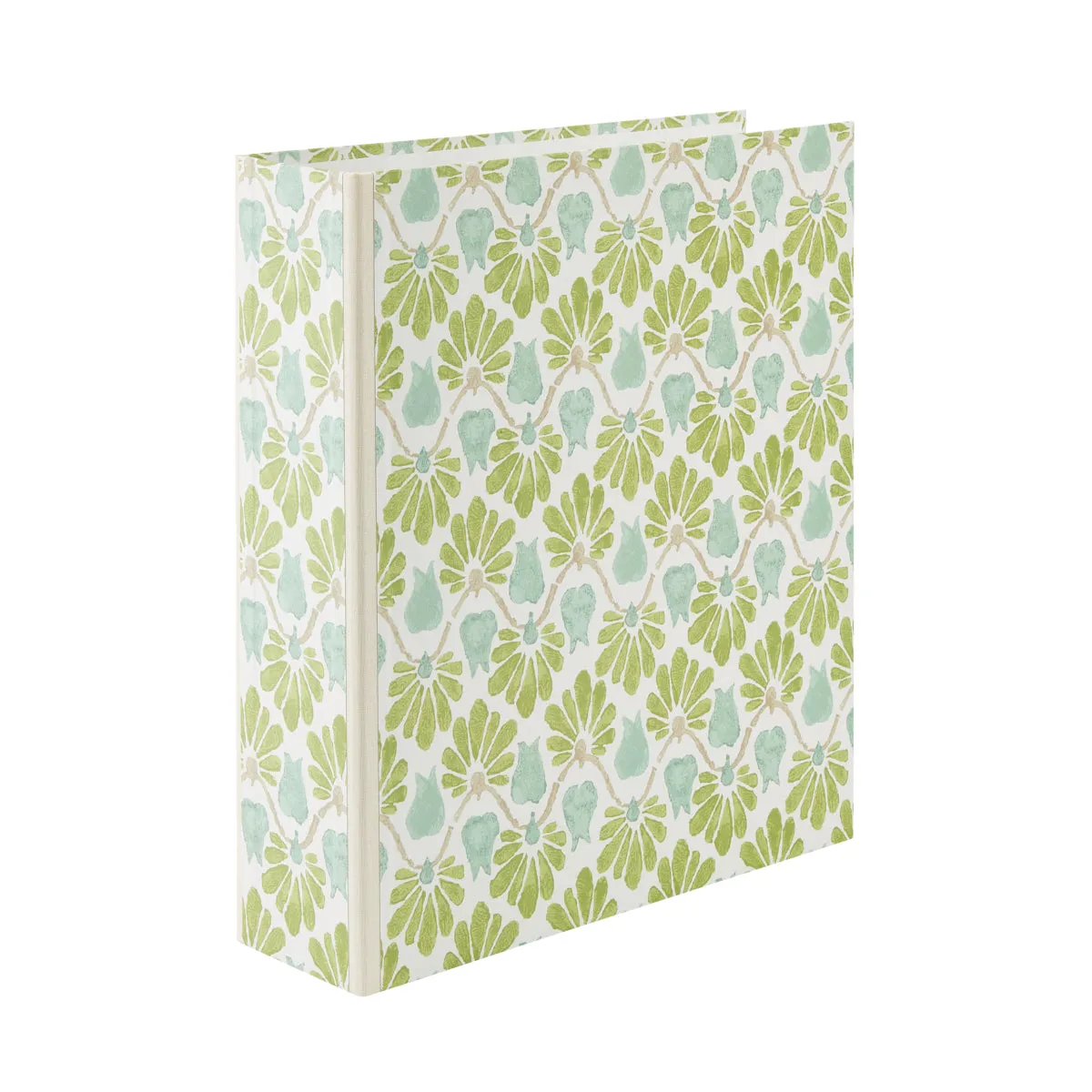 Lever Arch Folder Ginko Tulips Green/Aqua