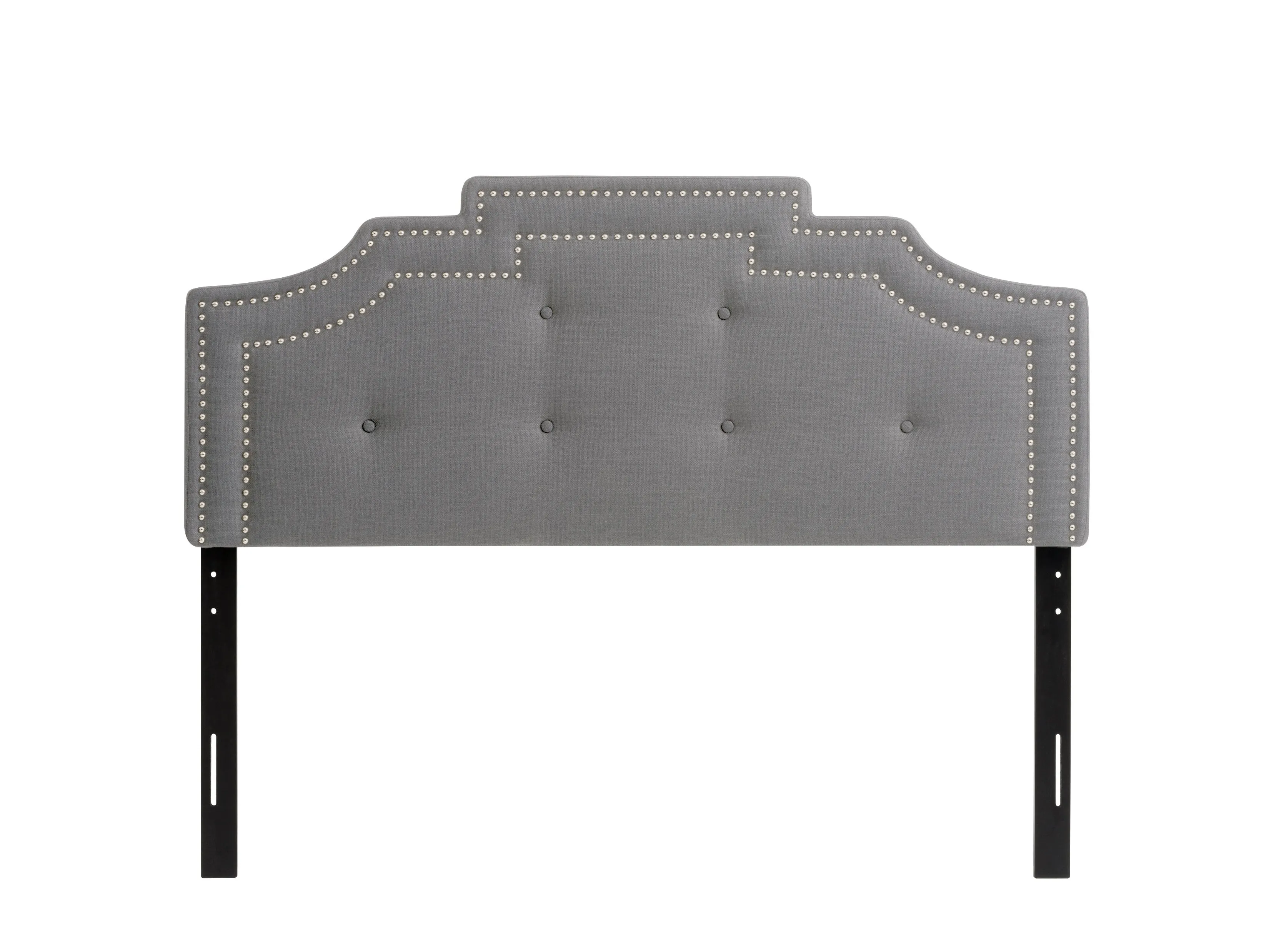 Light Grey Full/Double Padded Headboard