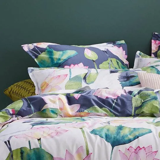 Lily Dusk European Pillowcase by Logan & Mason