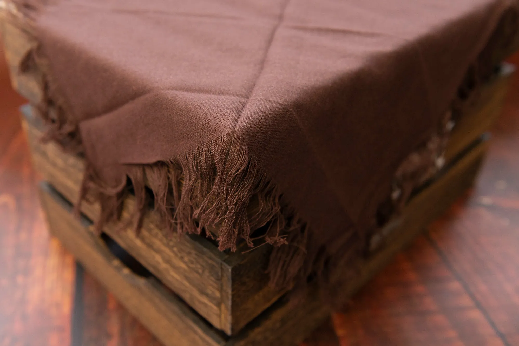 Linen Blanket - Coffee