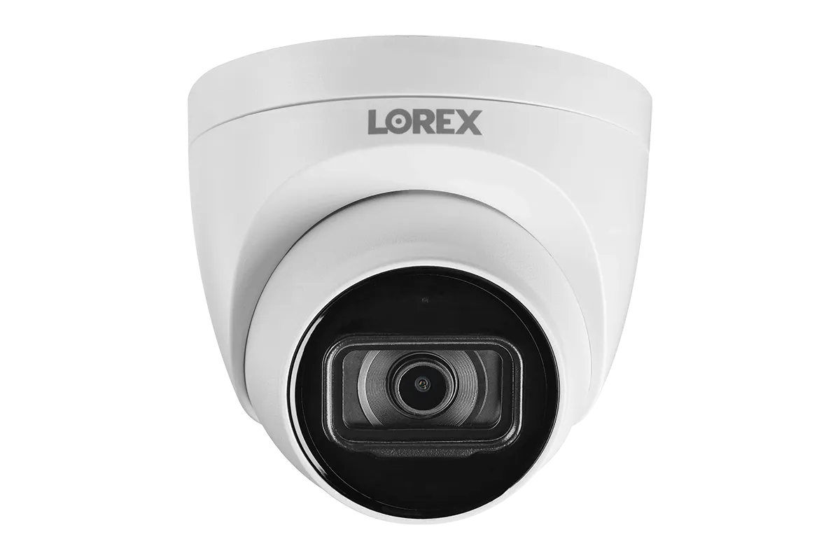 Lorex 4K IP Wired Dome Security Camera with Color Night Vision - Open Box