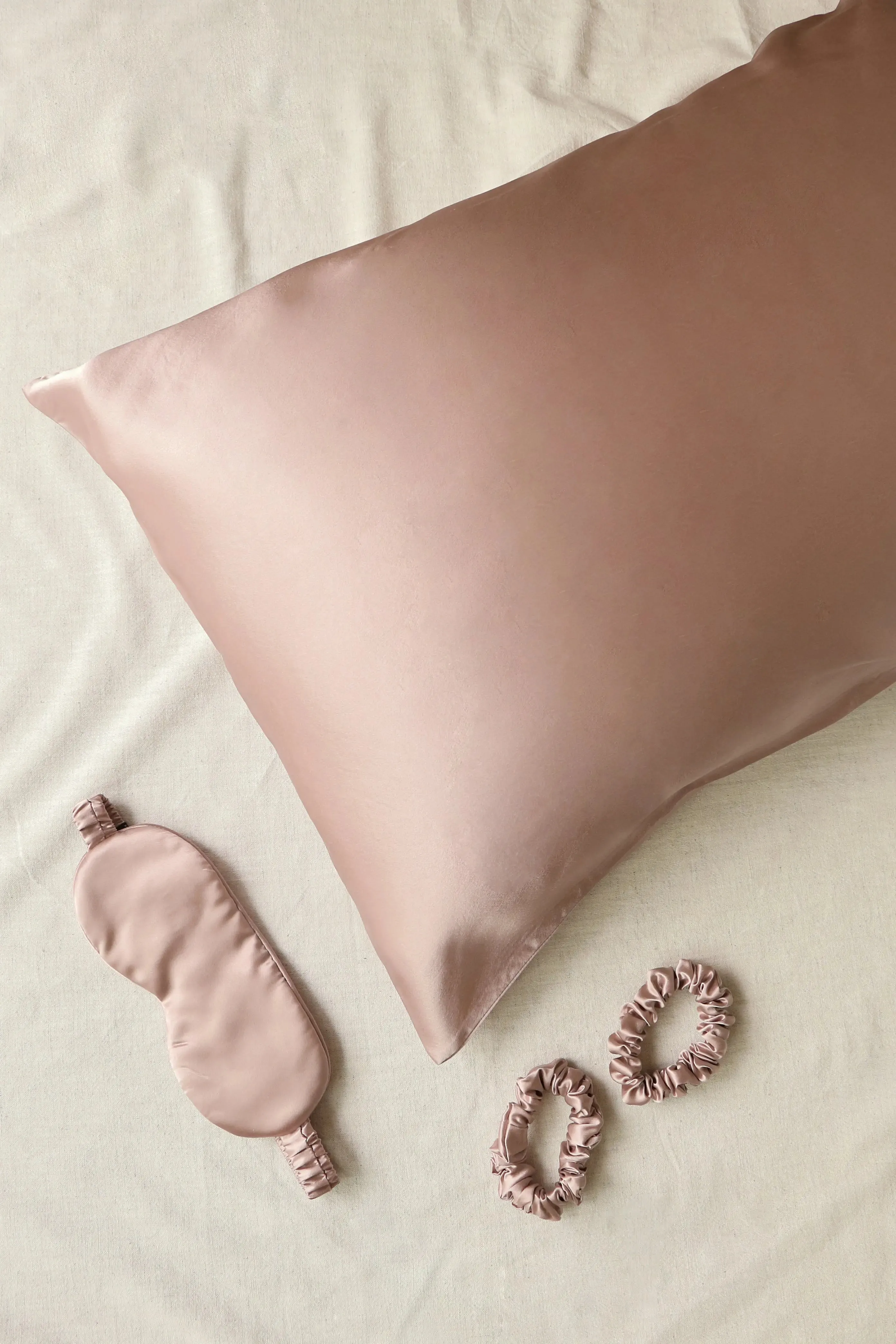 Lotus 100% Mulberry Silk Pillowcase & Eye Mask Set