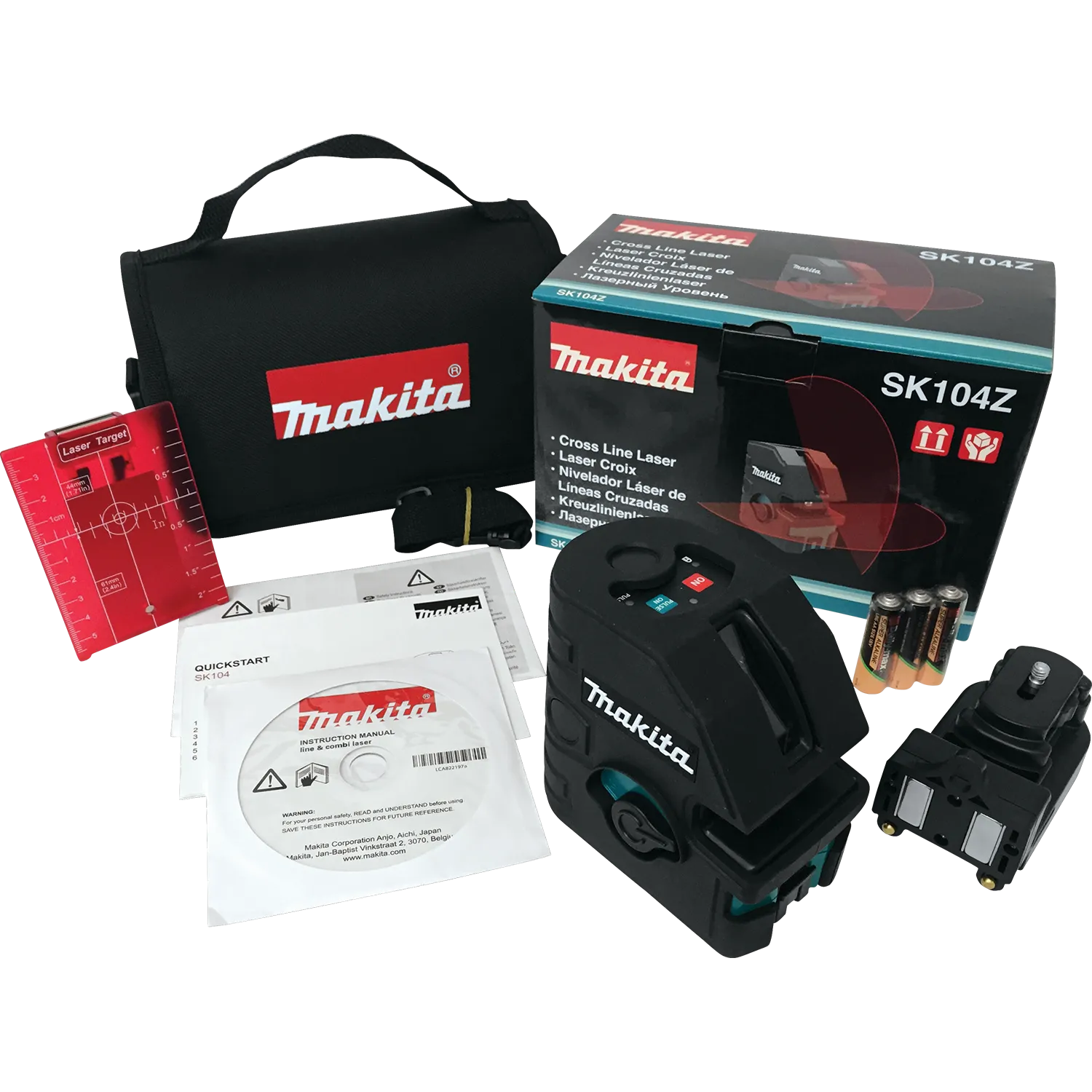 Makita SK104Z Self-Leveling Horizontal/Vertical Cross Line Laser