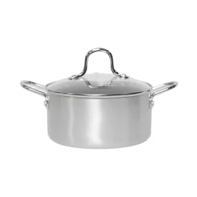 Masflex Non-stick Classic Induction Mini Casserole 16cm with Glass Lid