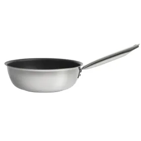 Matfer Bourgeat Tradition Stainless Steel Pro Non-Stick Sauté Pan 28cm - CX543