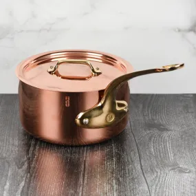 Mauviel M200B 2.6-quart Copper Saucepan