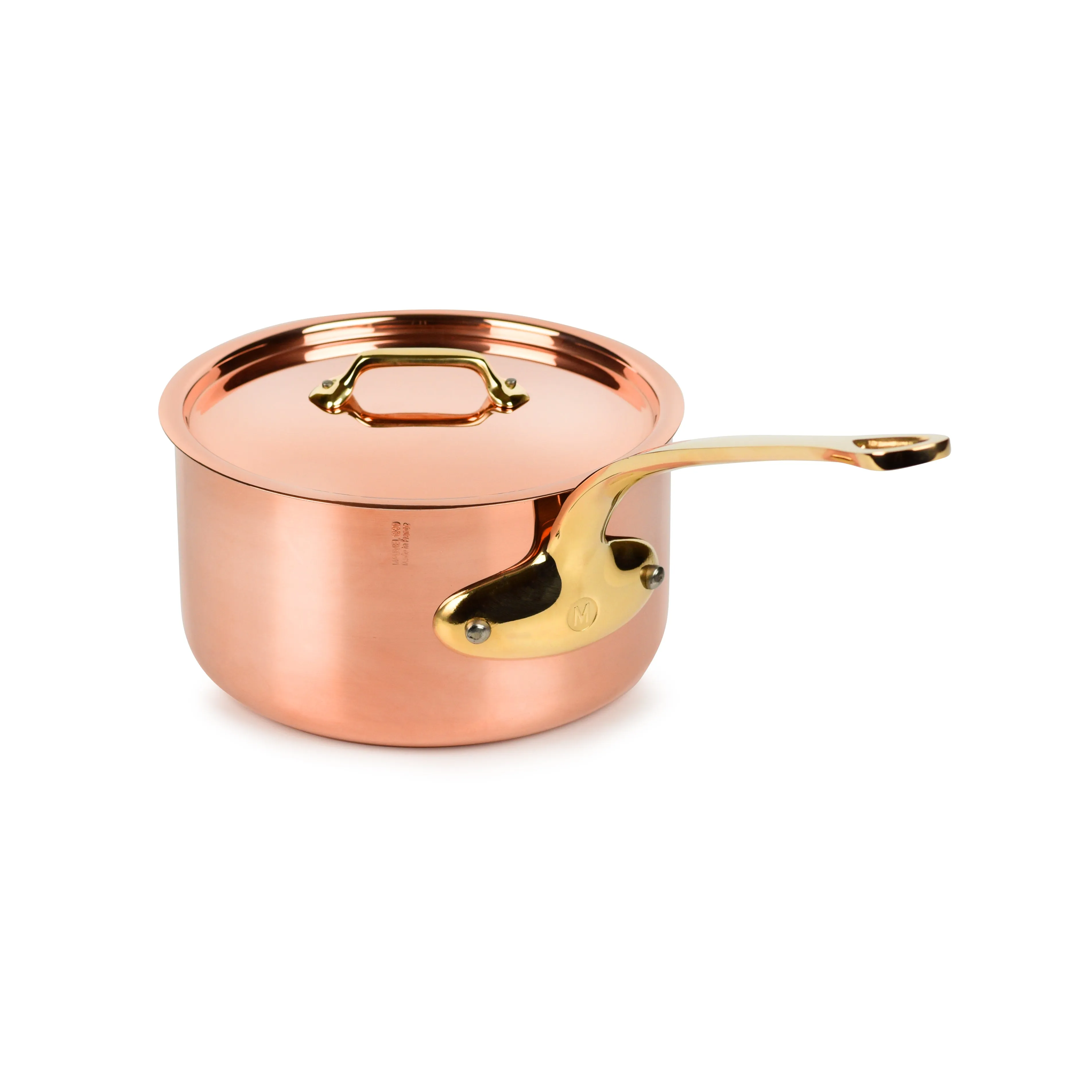 Mauviel M200B 2.6-quart Copper Saucepan