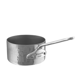 Mauviel M'Mini Elite Polished Hammered Saucepan, 0.32-qt