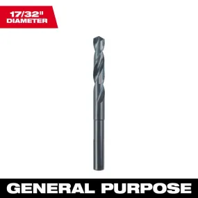 Milwaukee Thunderbolt 17/32 in. X 6 in. L Drill Bit 3-Flat Shank 1 pc