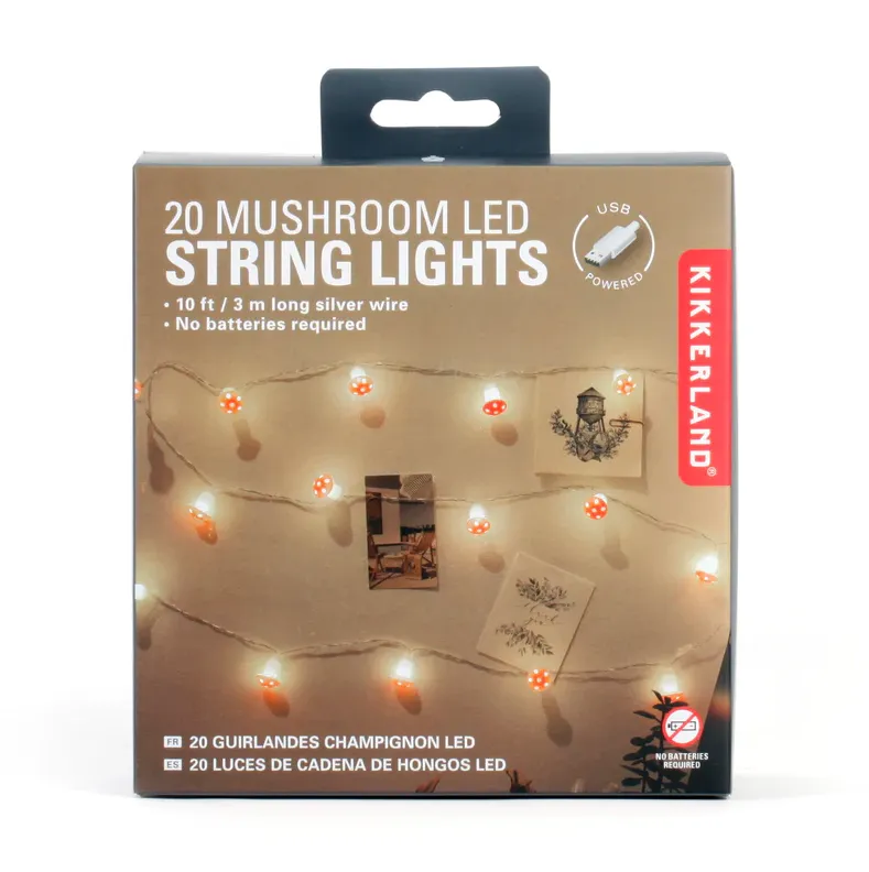 Mushroom LED String LIghts