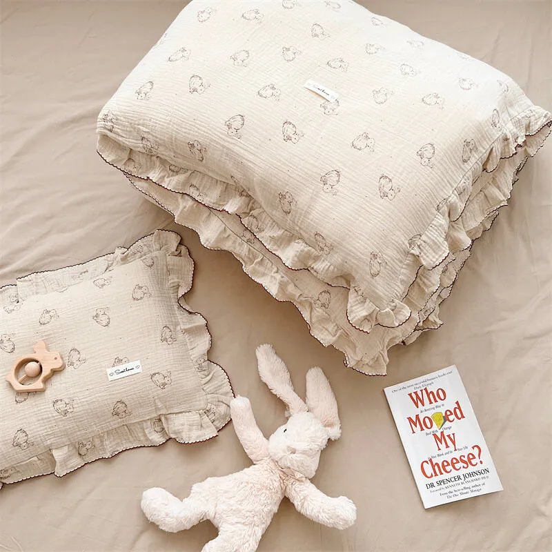 Muslin Duvet Cover Twin Set