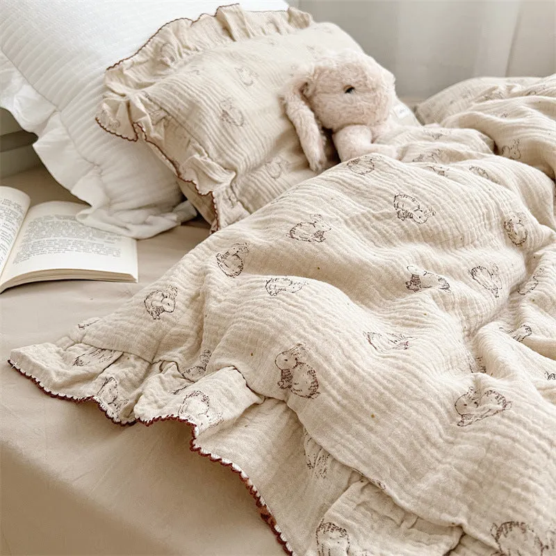 Muslin Duvet Cover Twin Set