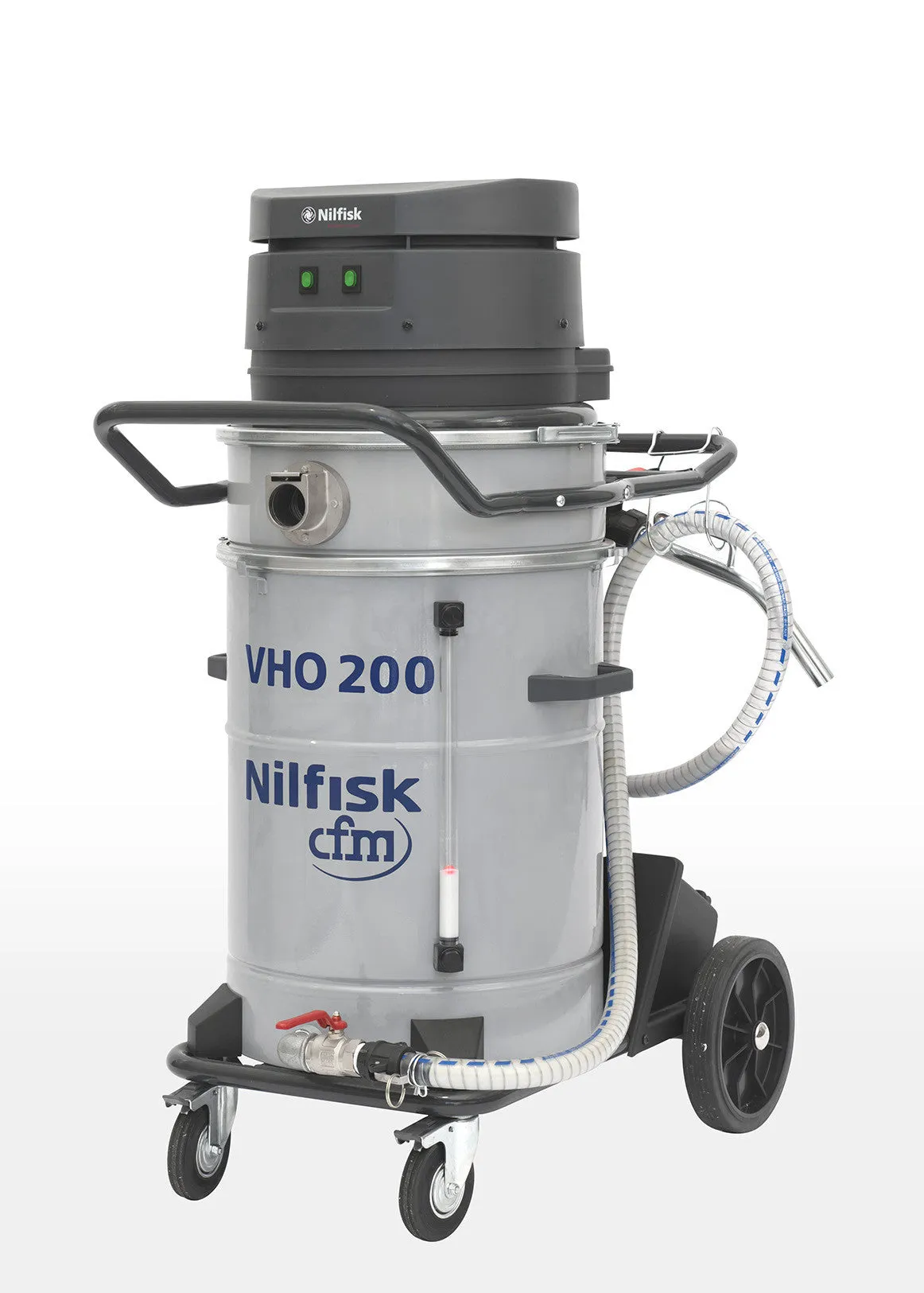 NILFISKCFM VHO 200CB X All-In-One Winery Vacuum Cleaner With Hose Kit FDA Rated