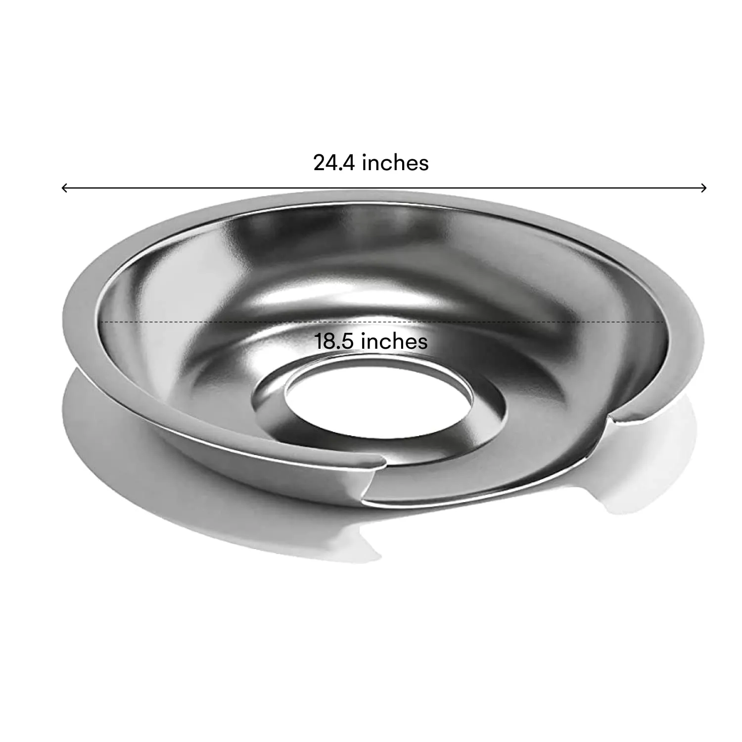 Noa Store Range Stove Cooktop Drip Pan Set Compatible with Jenn Air 715877