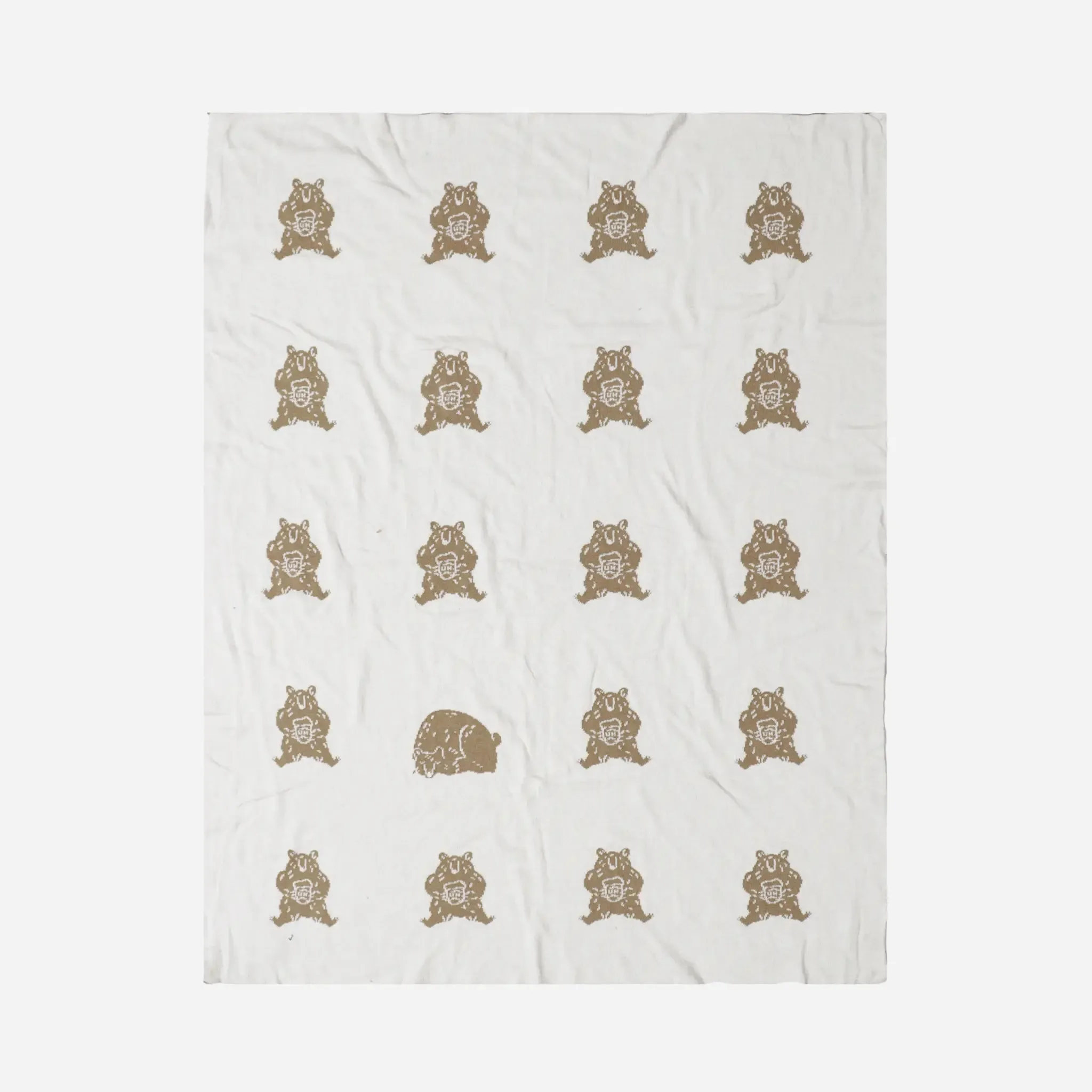 Organic Cotton Blanket | Honey Bear