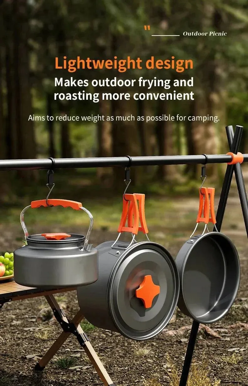 Outdoor Picnic Set Frying Pan Frying Pan In Frying Pan Frying Pan Single Frying Pan Portable Extra Light