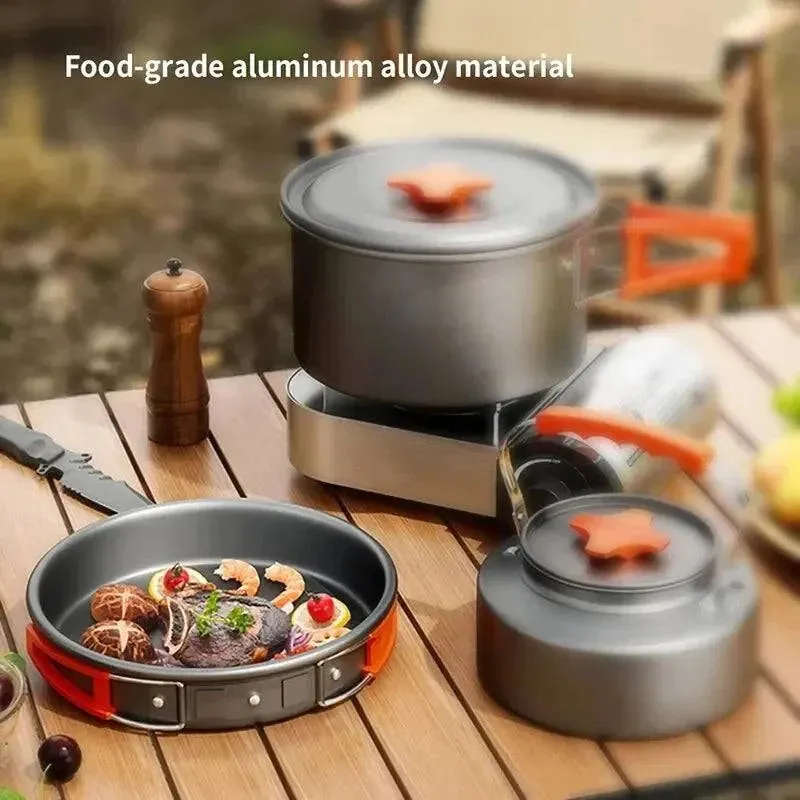 Outdoor Picnic Set Frying Pan Frying Pan In Frying Pan Frying Pan Single Frying Pan Portable Extra Light