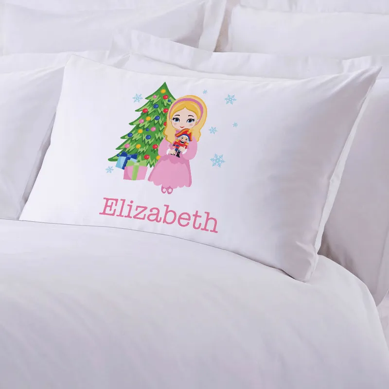 Personalized Character Christmas Kids Sleeping Pillowcase