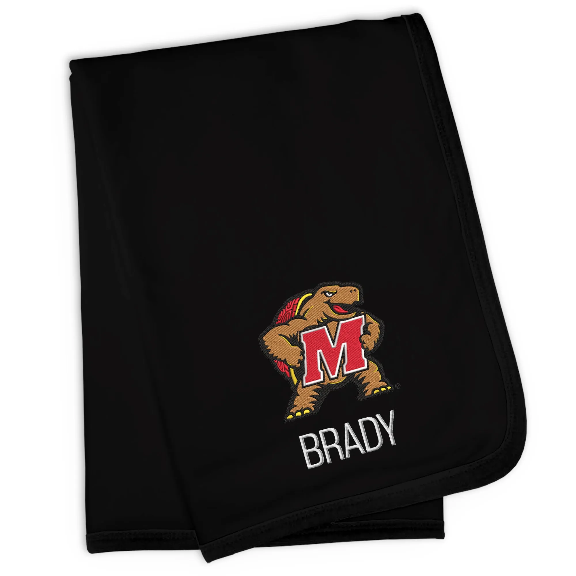 Personalized Maryland Terrapins Mascot Blanket