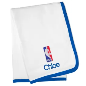 Personalized NBA Logoman Blanket