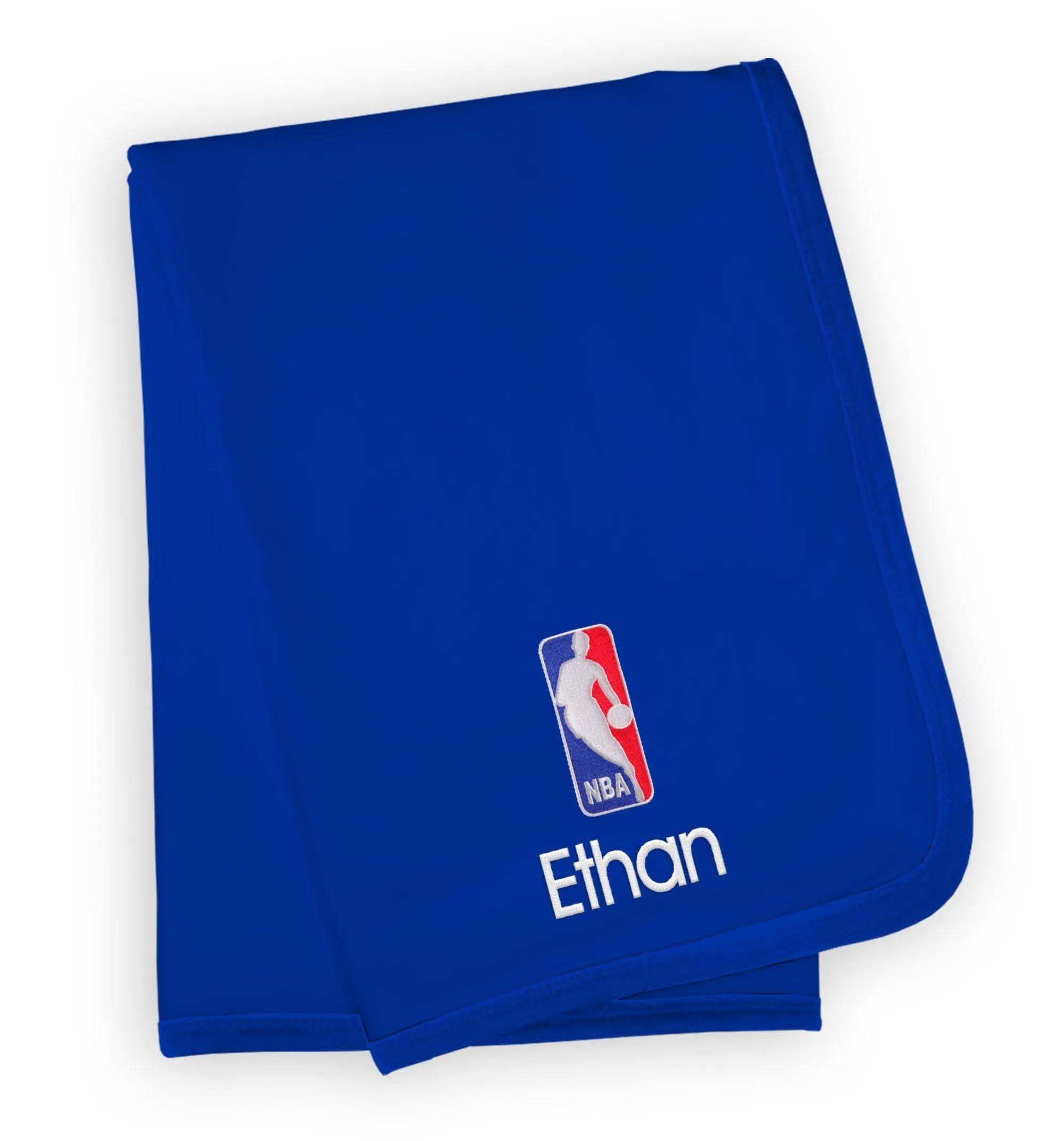 Personalized NBA Logoman Blanket