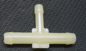 Plastic Vacuum Hose Splitter Y T Connectors 1/4” x 3/16