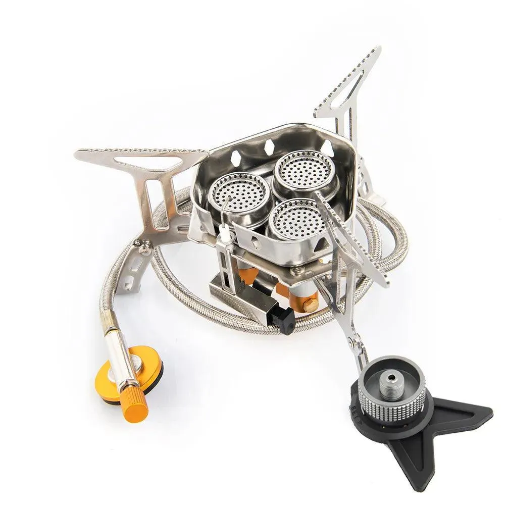 Portable Outdoor Gas Stove: Essential Cooking Gear for Camping and Adventures