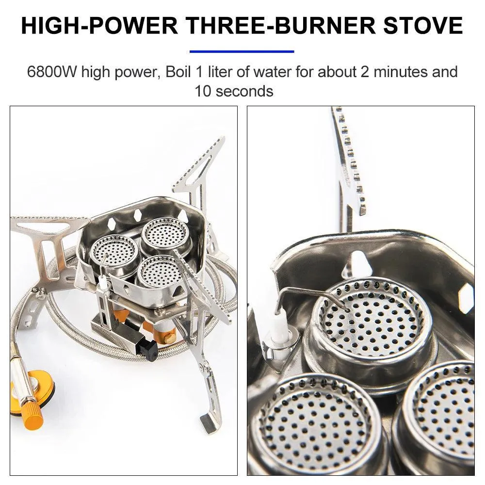 Portable Outdoor Gas Stove: Essential Cooking Gear for Camping and Adventures