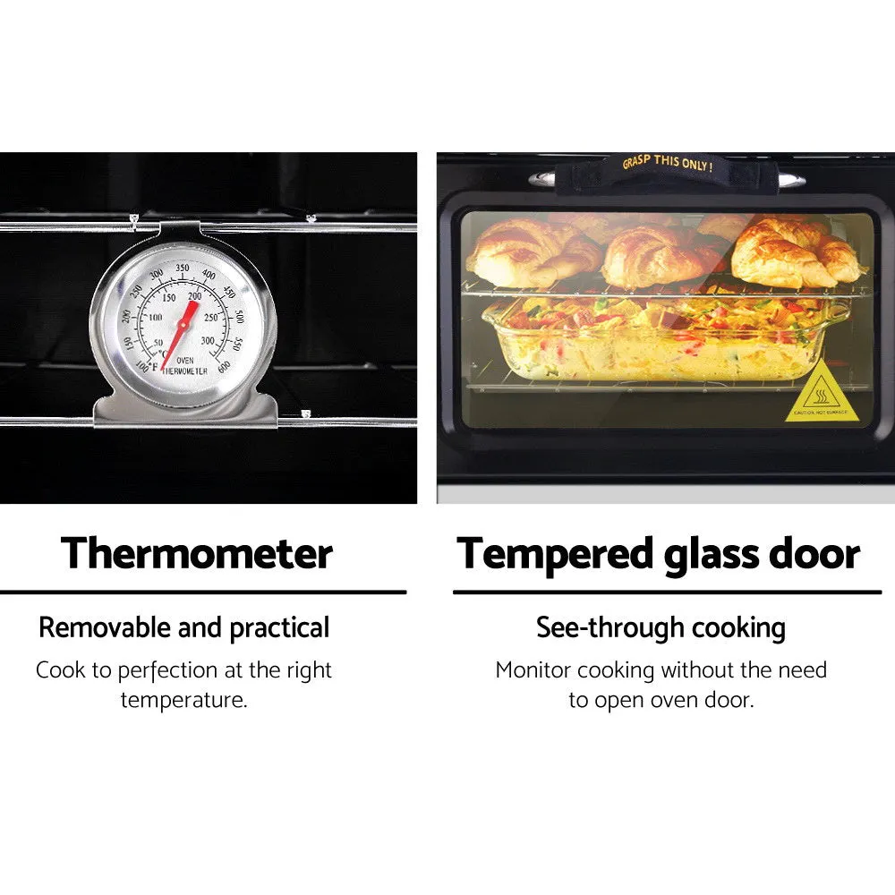 Portable Stainless Steel Gas Oven and Stove - Devanti