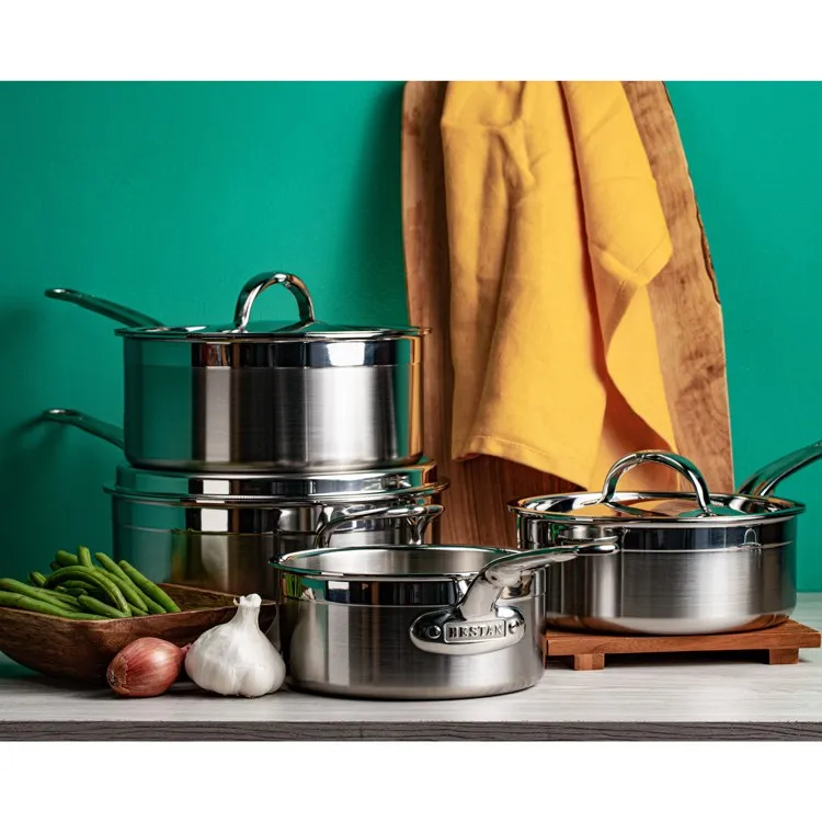 ProBond 4-Quart Forged Stainless Steel Saucepan