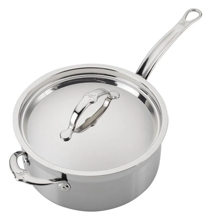 ProBond 4-Quart Forged Stainless Steel Saucepan