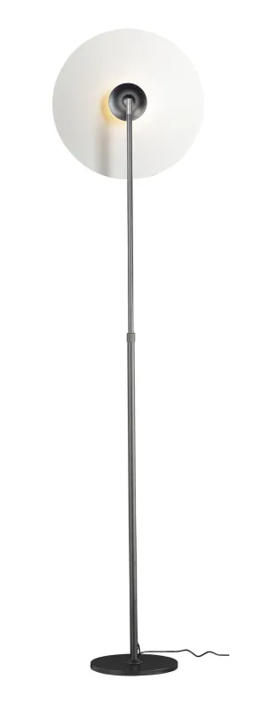 Radar 65" Floor Lamp in White and Black