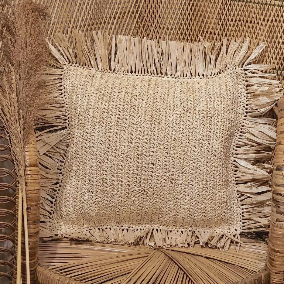 Raffia Pillowcase