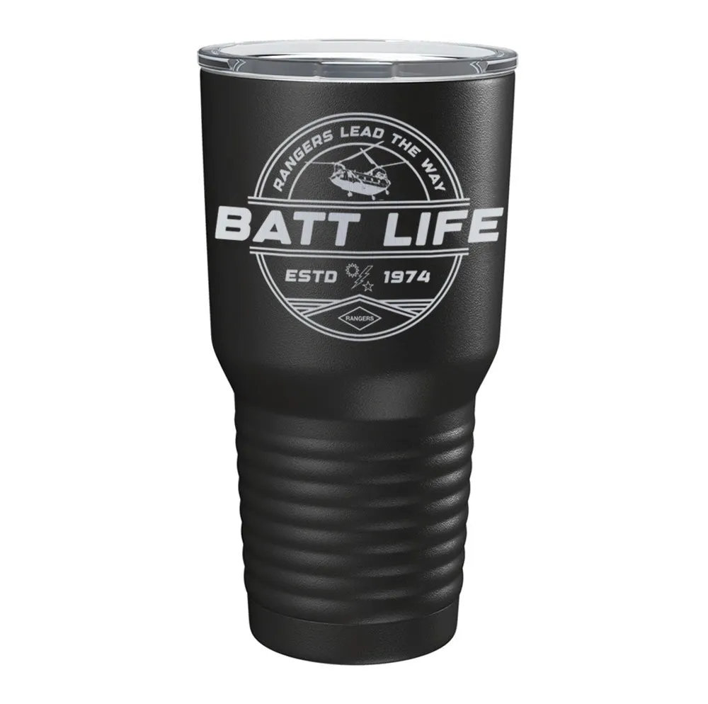 Retro Batt Life Laser Tumbler